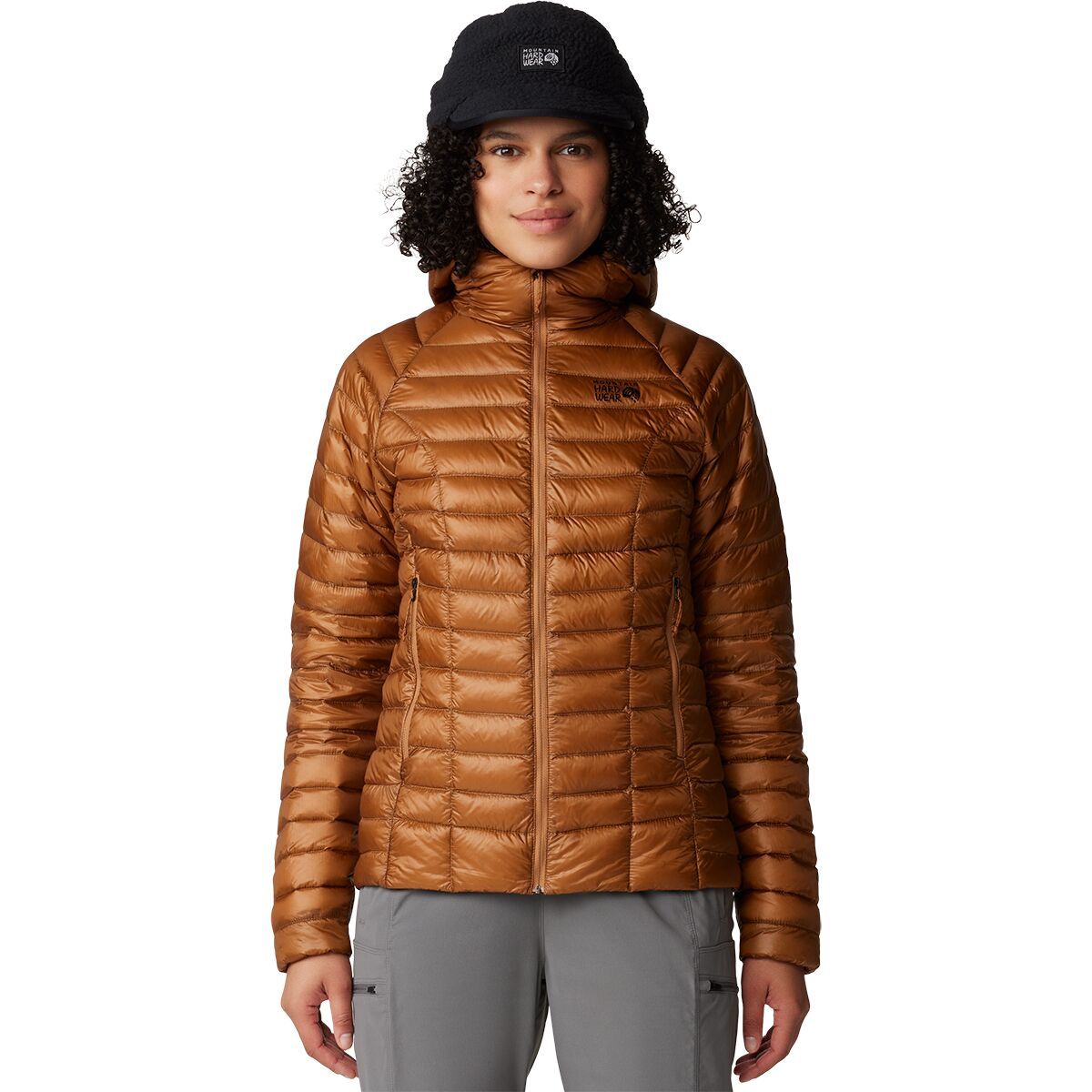 

Призрачный шепот худи пуховая куртка Mountain Hardwear, цвет copper clay