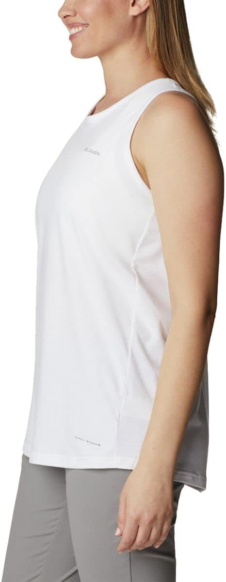 Columbia Women's Standard Sun Trek Racerback Tank, Purple Tint — фото 3