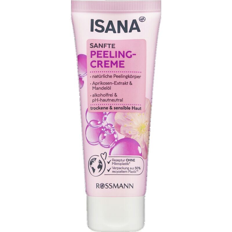 

Нежный крем-пилинг ISANA, 75 ml