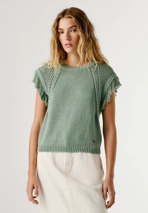 

Футболка с принтом кадали Pepe Jeans, Bleach Green, Зеленый, Футболка с принтом кадали Pepe Jeans, Bleach Green