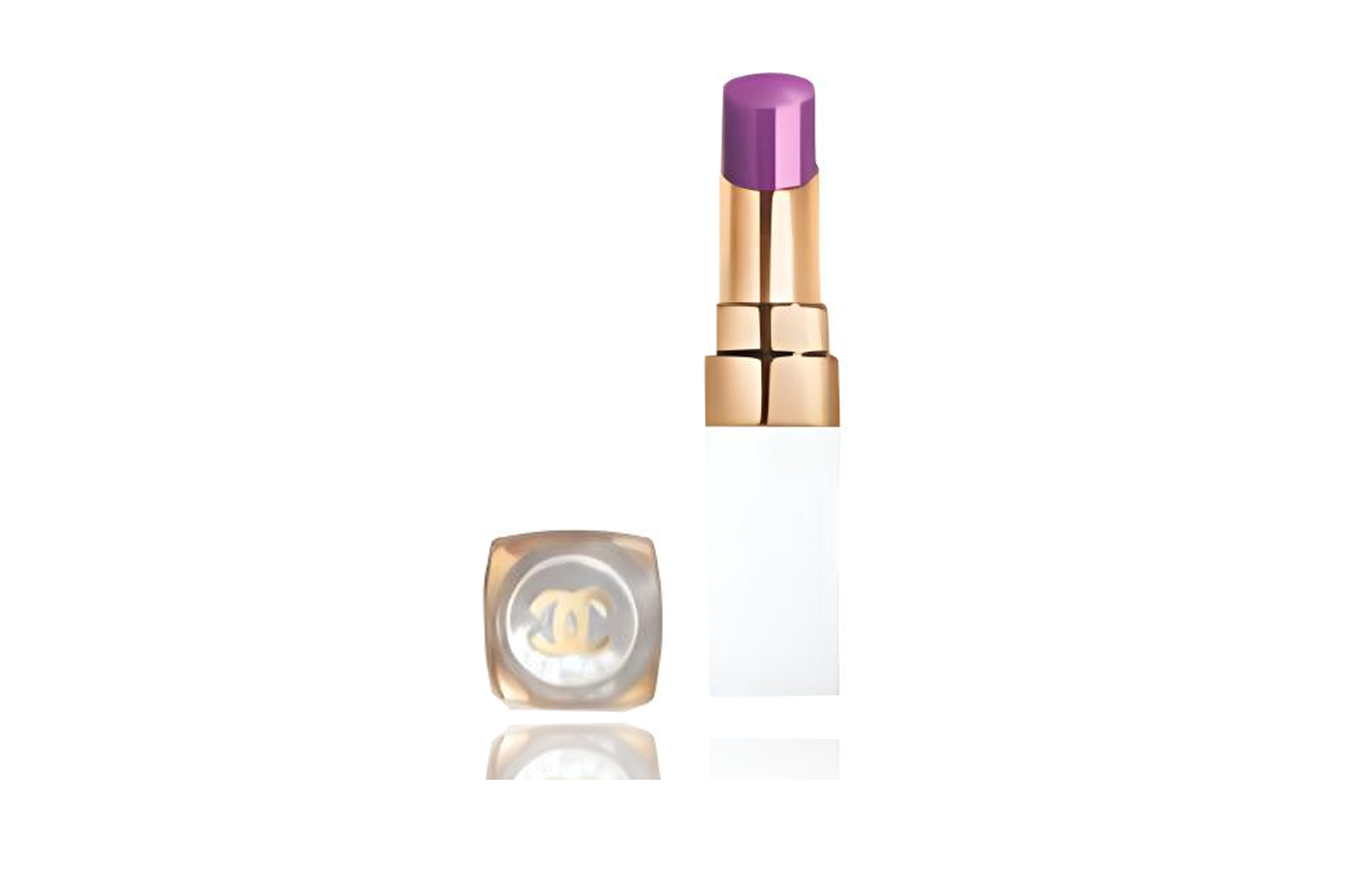 CHANEL Бальзам для губ White Tube кремовый увлажняющий натуральный — фото 3