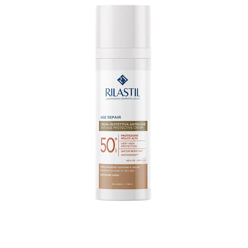 

Солнцезащитный крем Sun System Age Repair Color Fotoprotector Anti-Envejencimiento Con Color Spf50+ Rilastil, 50 мл