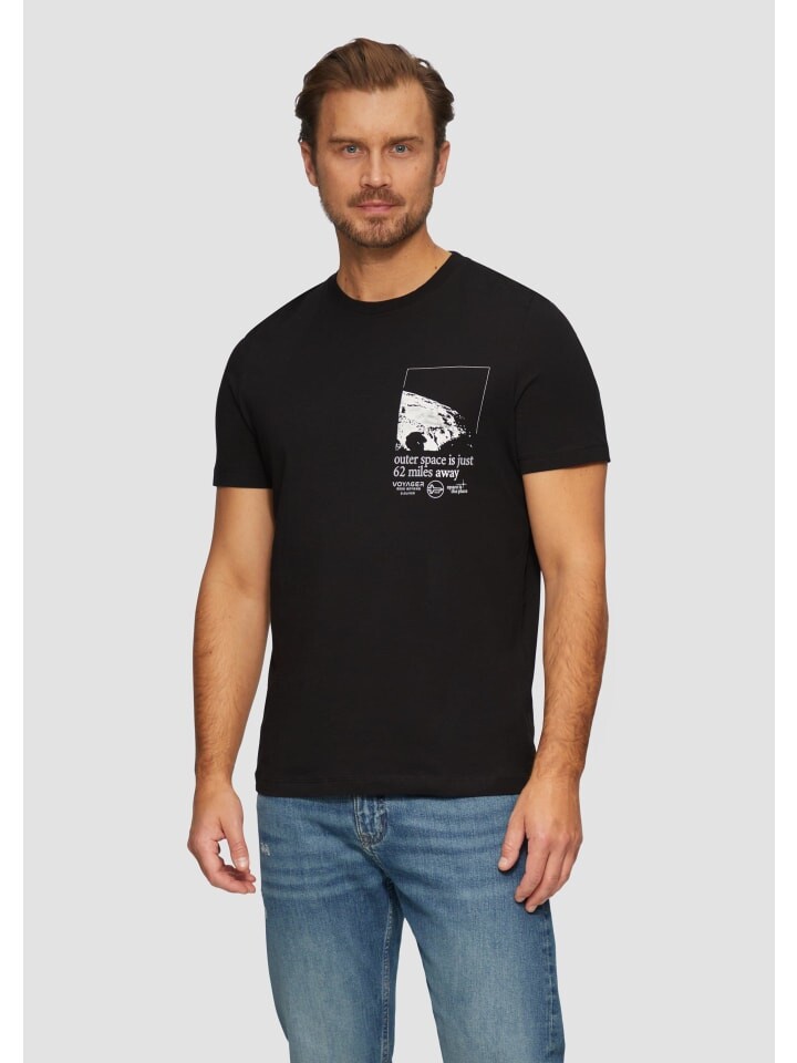 

Футболка s.Oliver T-Shirt kurzarm, черный