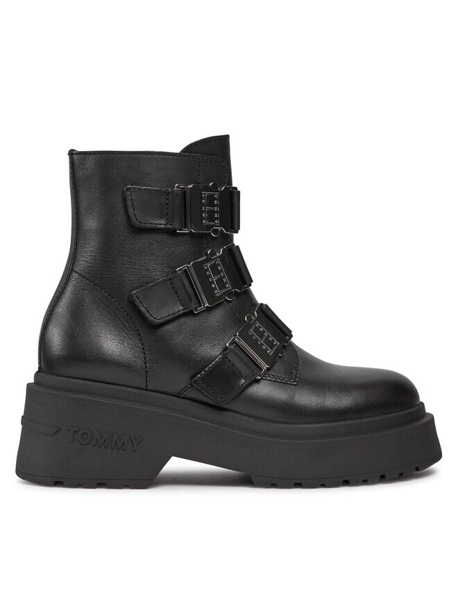 

Ботильоны на блочном каблуке Tjw Chunky Boot Hardware Tommy Jeans, черный