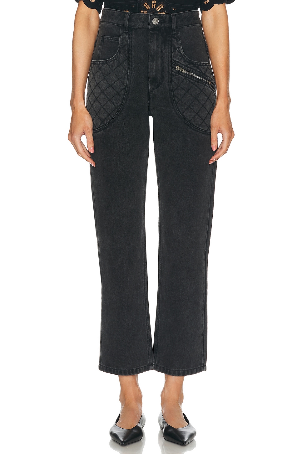 

Джинсы женские Isabel Marant, темно-серый