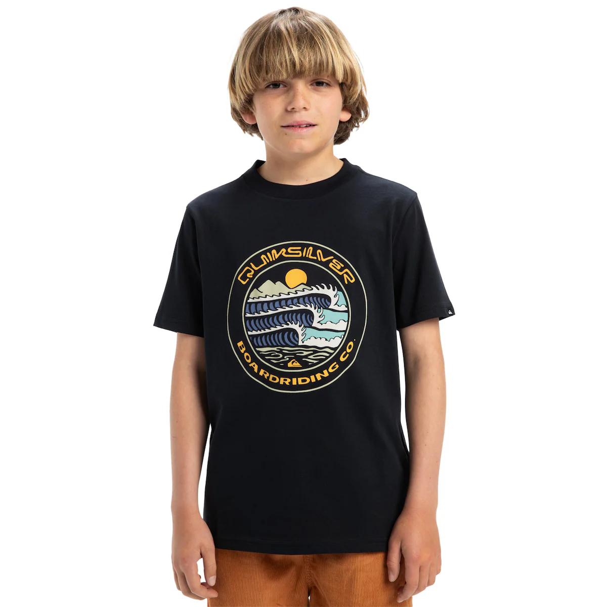 

Детская футболка Quiksilver Evo Three Seas, черный