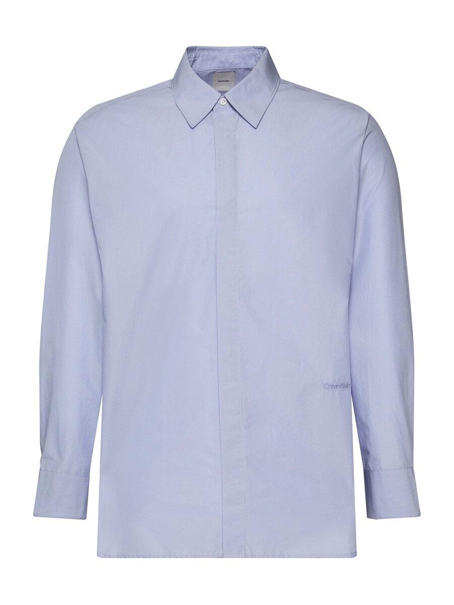 

Рубашка на пуговицах классического кроя Calvin Klein, лавандовый