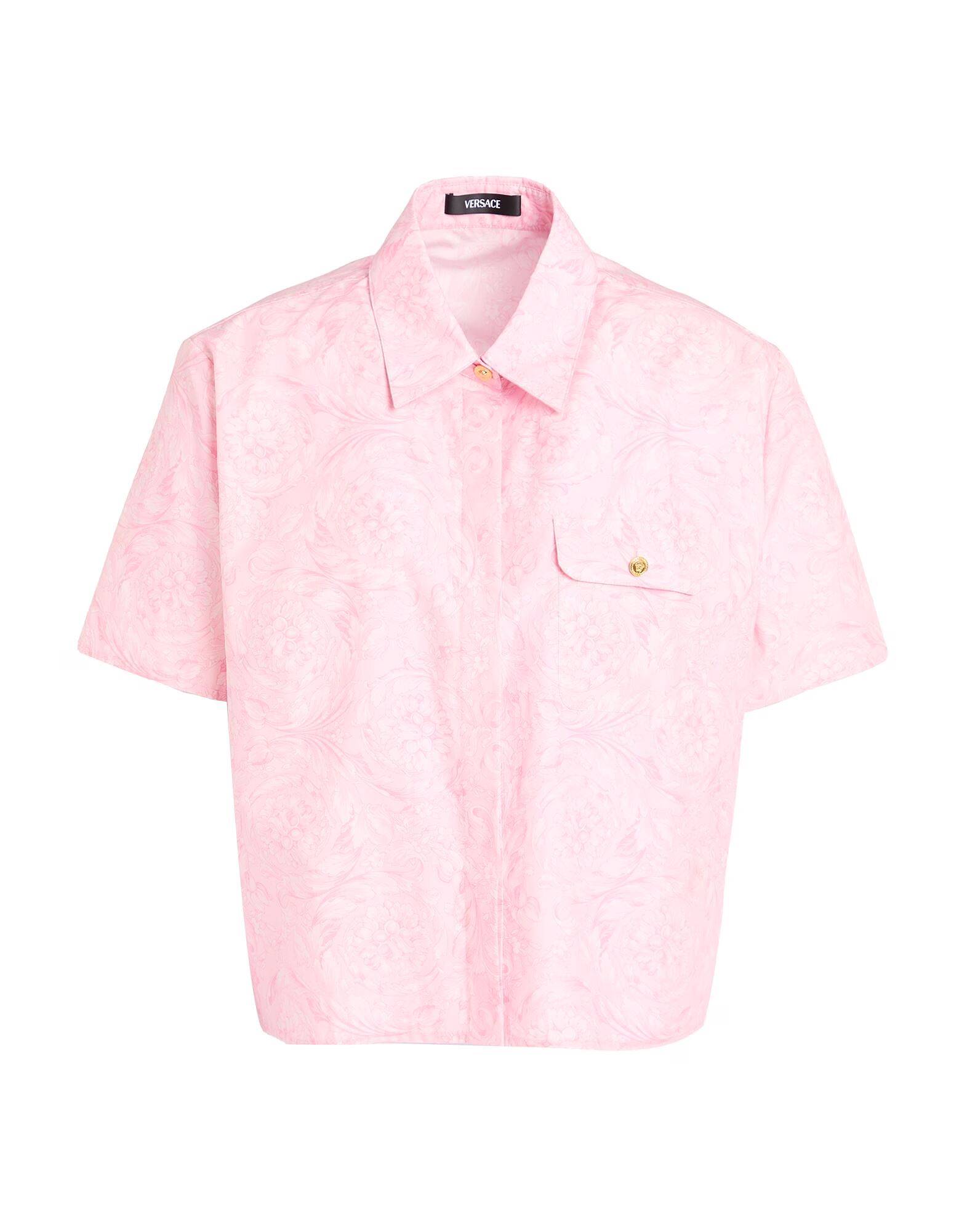 

Рубашка Versace, светло-розовый