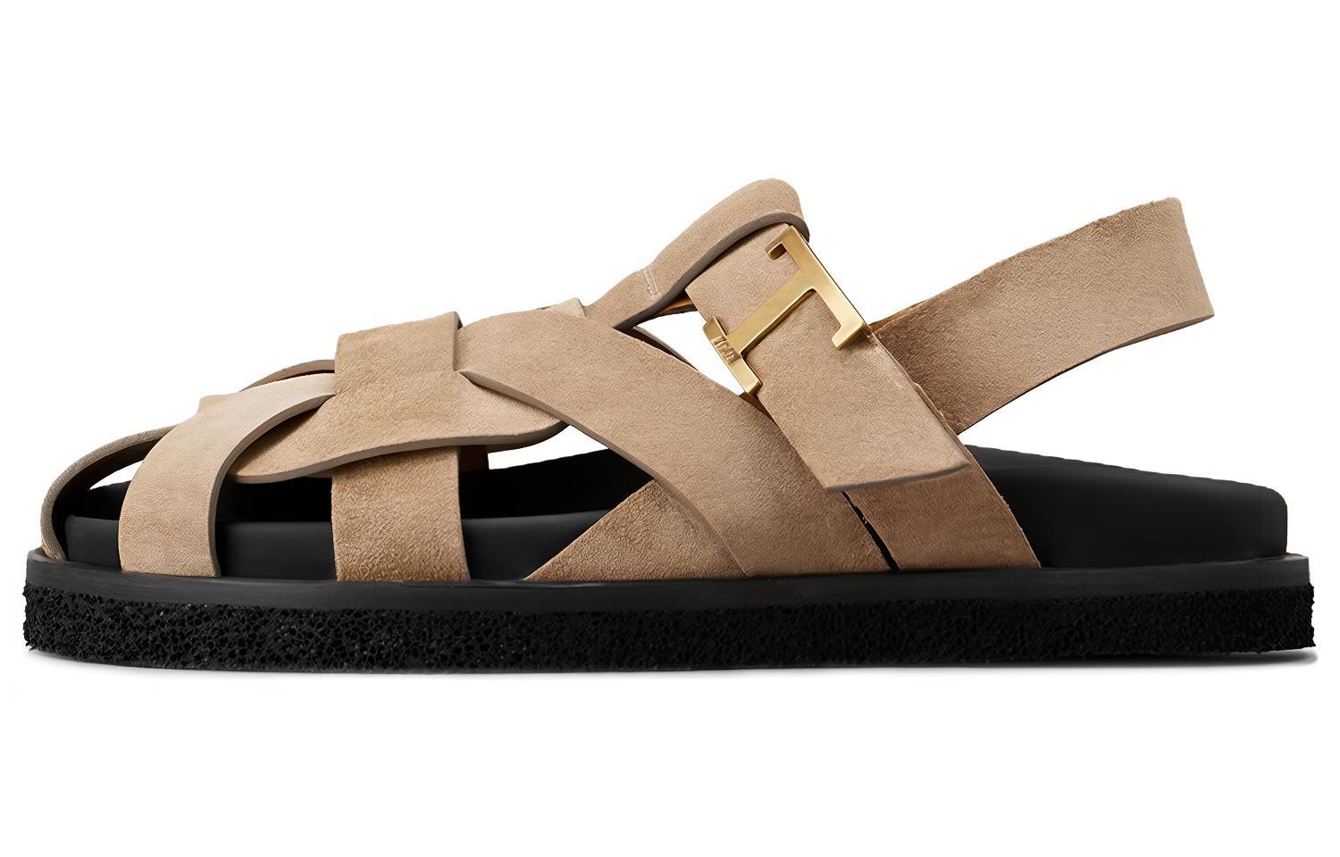 Сандалии из замши Caged TOD'S, original shoe box included