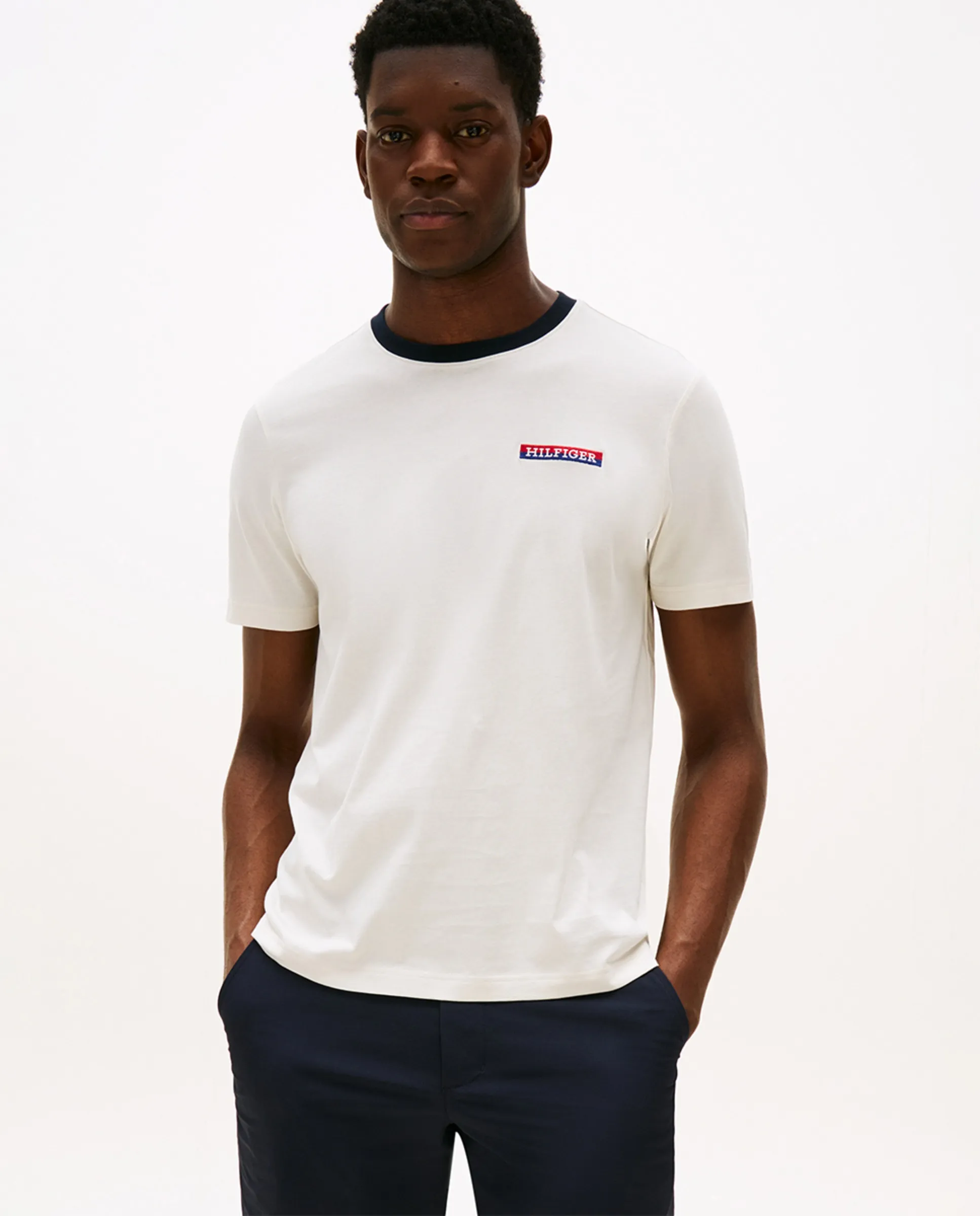 

Мужская футболка с коротким рукавом Tommy Hilfiger, белый