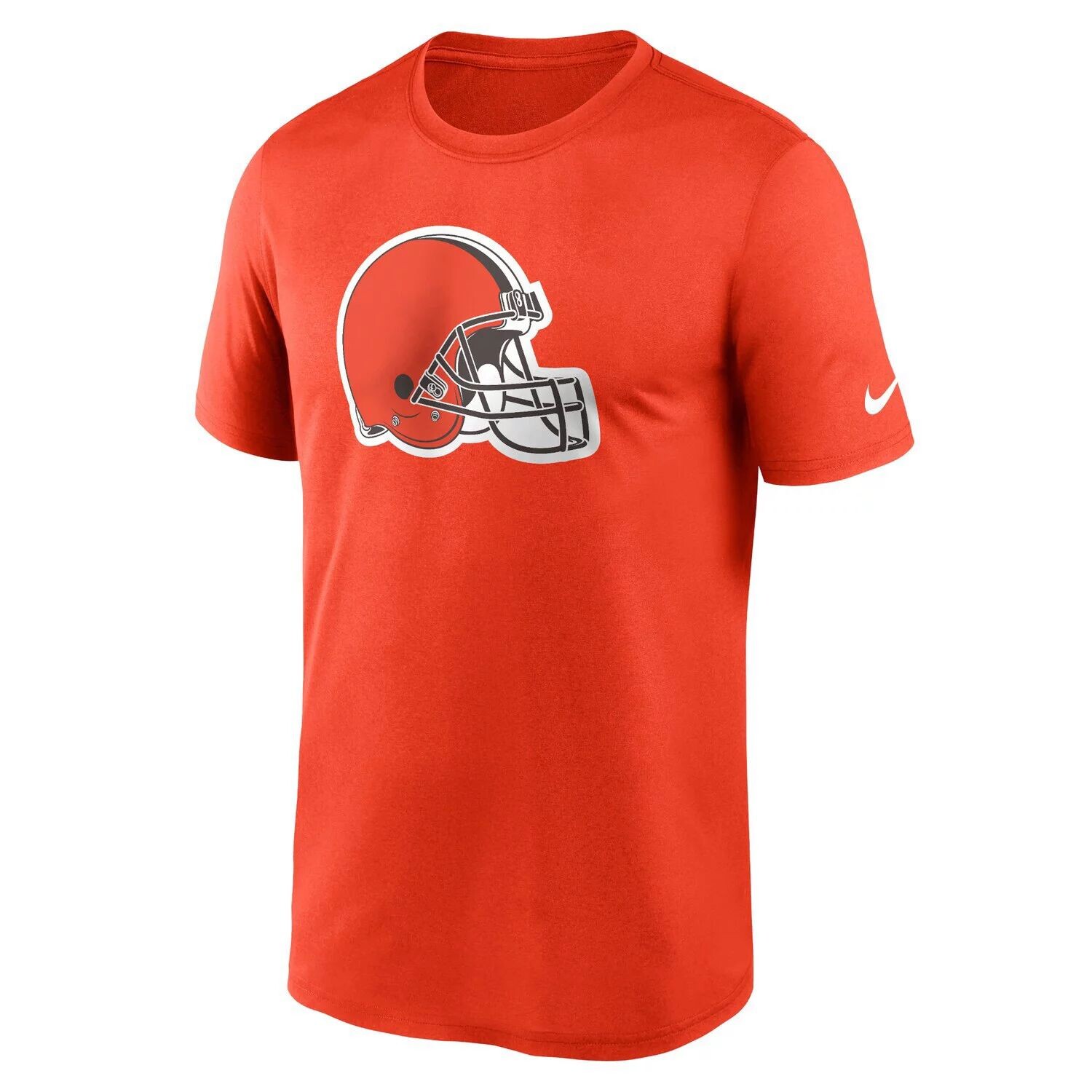 Мужская оранжевая футболка с логотипом Cleveland Browns Legend Performance Nike — фото 2