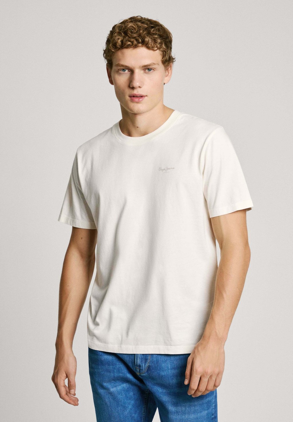 

Базовая футболка JACKO Pepe Jeans, молочный