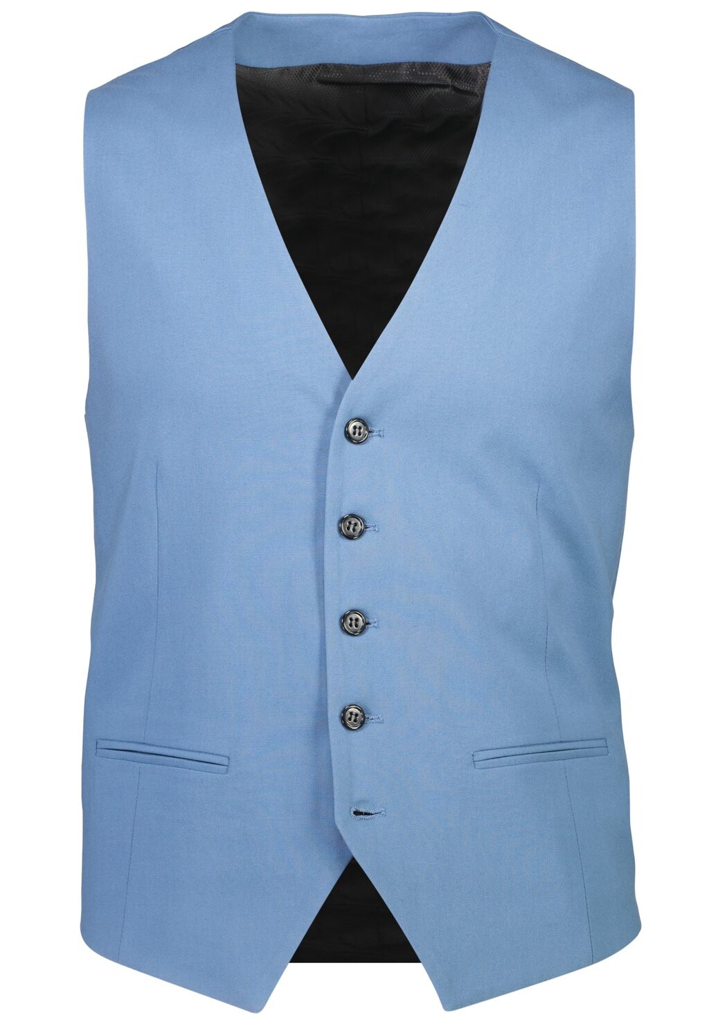 

Жилет костюмный Mens Waistcoat For Suit Slim Fit Lindbergh, небесно-голубой