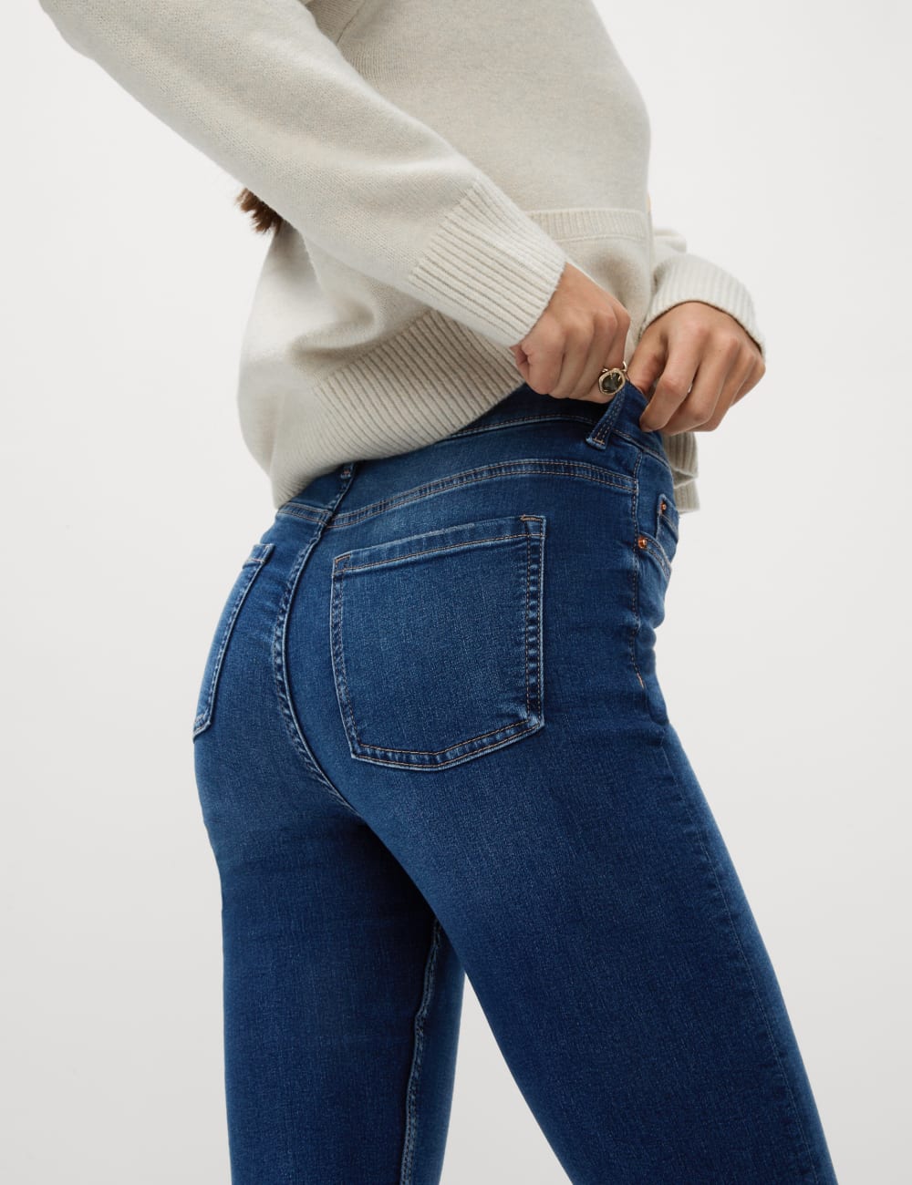 

Джинсы Lily Slim Fit Marks & Spencer, цвет Med blue denim