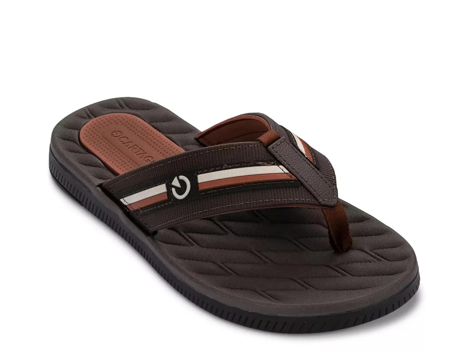 

Napoles Шлепанцы Cartago, Dark Brown/Beige