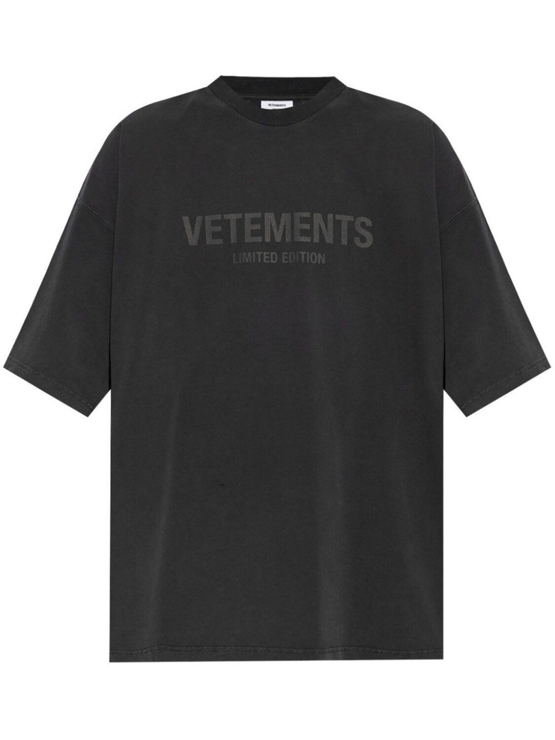 

VETEMENTS футболка с логотипом, черный