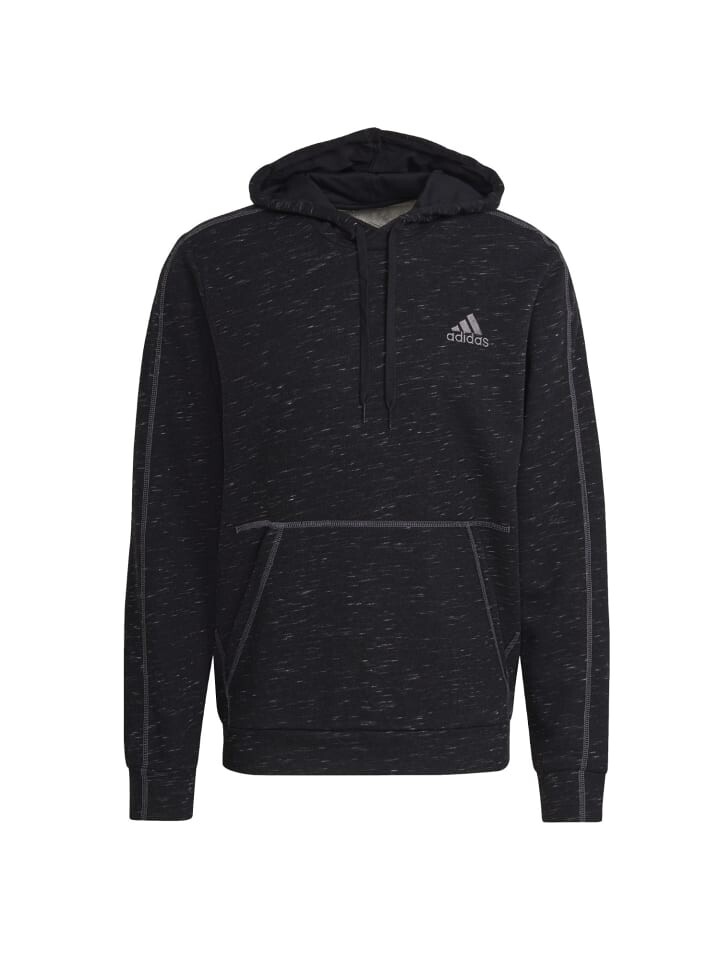 

Пуловер adidas Kapuzenpullover mit Kängurutasche, черный