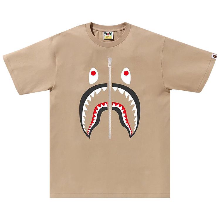 

Футболка BAPE Shark Tee, Beige