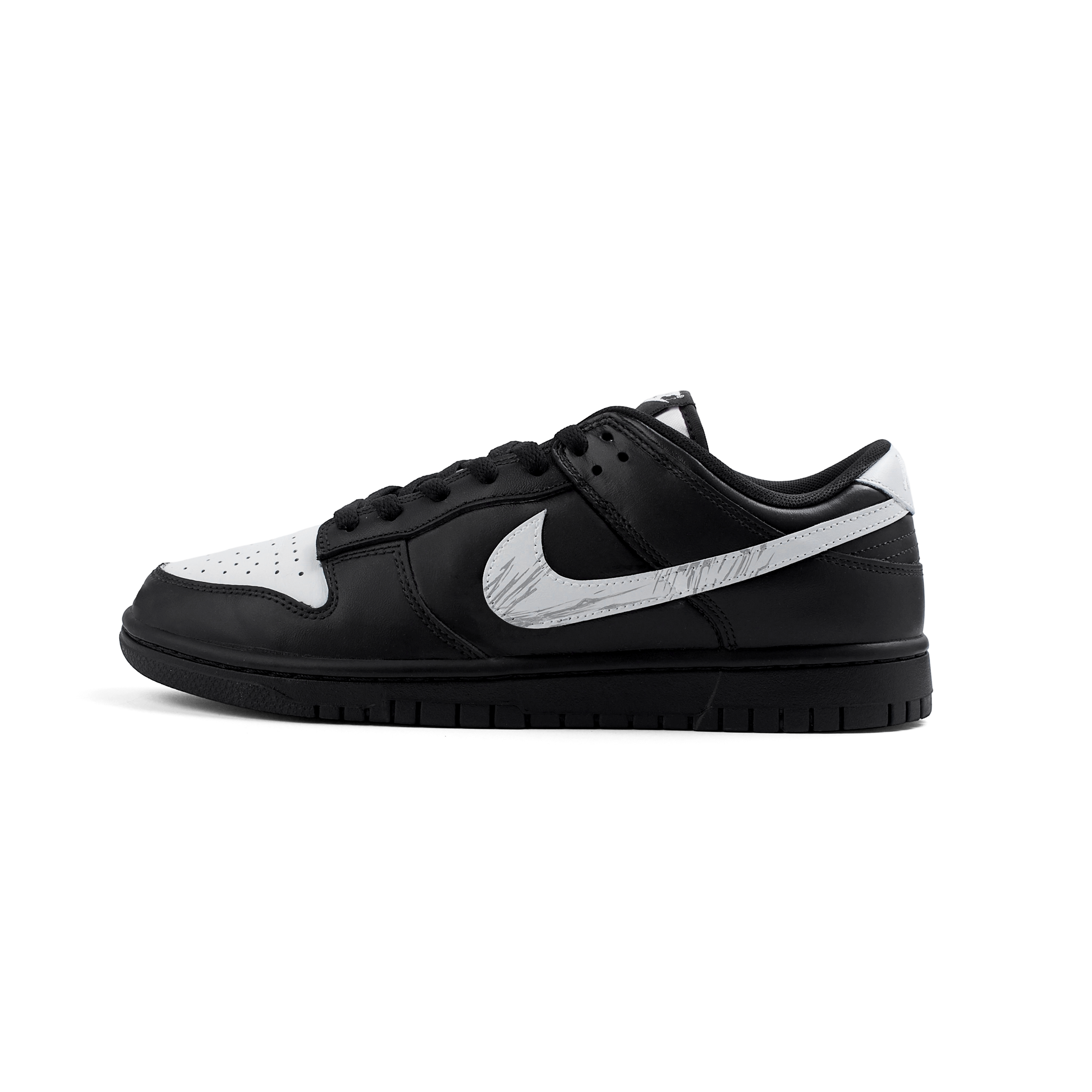 

Dunk Abrasion Resistant низкие кроссовки для скейтбординга Unisex Nike, черный