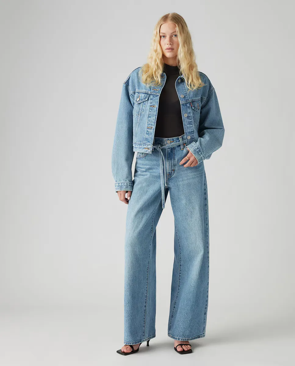 

Женские джинсы XL Straight Levi's, синий