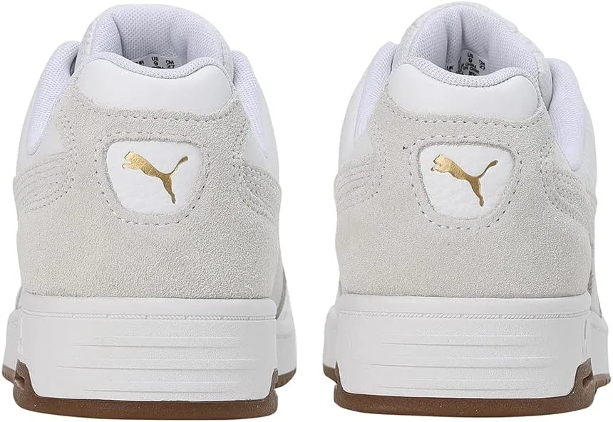 Мужские низкие кроссовки PUMA Suede FS, White Rubber — фото 4