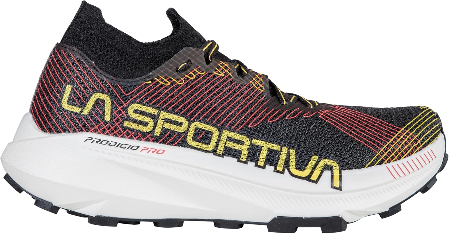 Мужские трейловые кроссовки La Sportiva Prodigio Pro, черный/желтый — фото 3