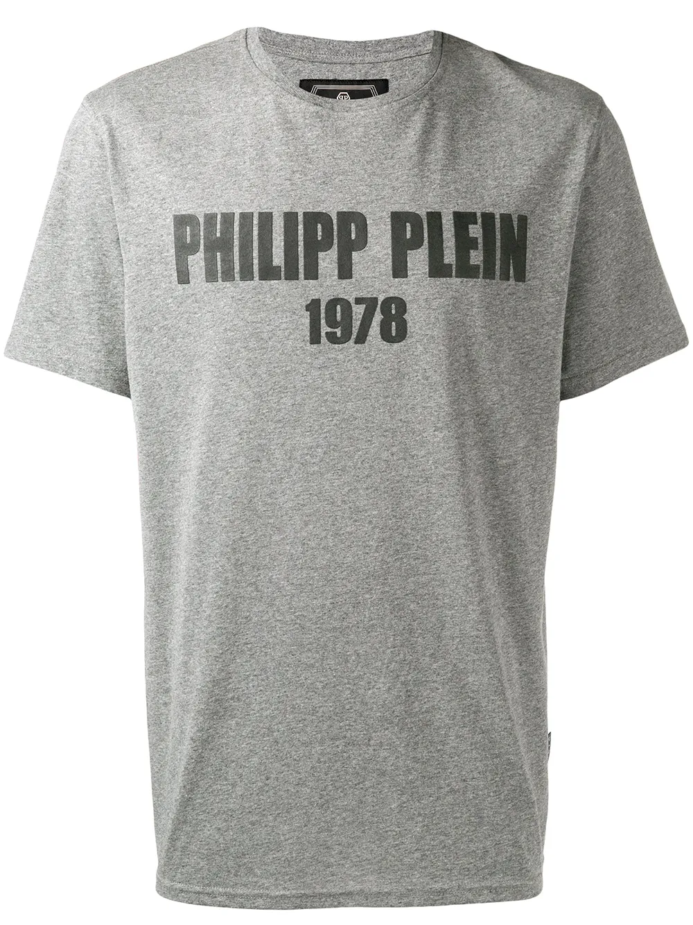 

Футболка с логотипом Philipp Plein, серый