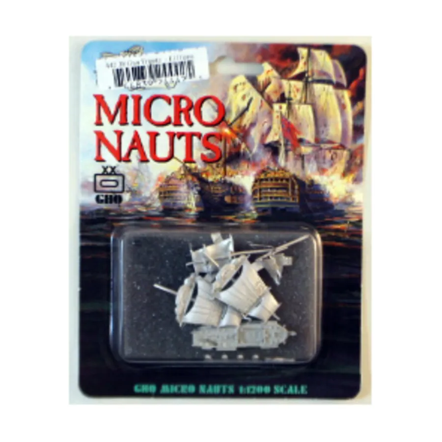 

38-пушечный фрегат - Эль Диана, Micronauts - Napoleonic Era Sailing Ships - Battle Sail Sets (1:1200)