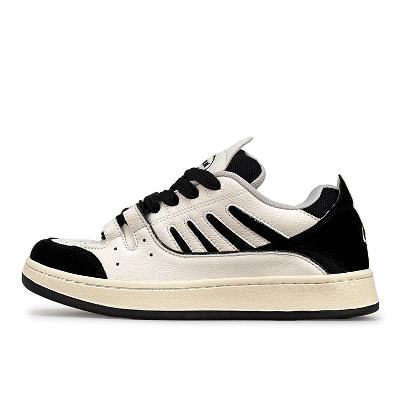 

Кроссовки LuzaoT SUPER DRAG Skateboarding Shoes Unisex Low-top Beige/Black, бежевый/черный