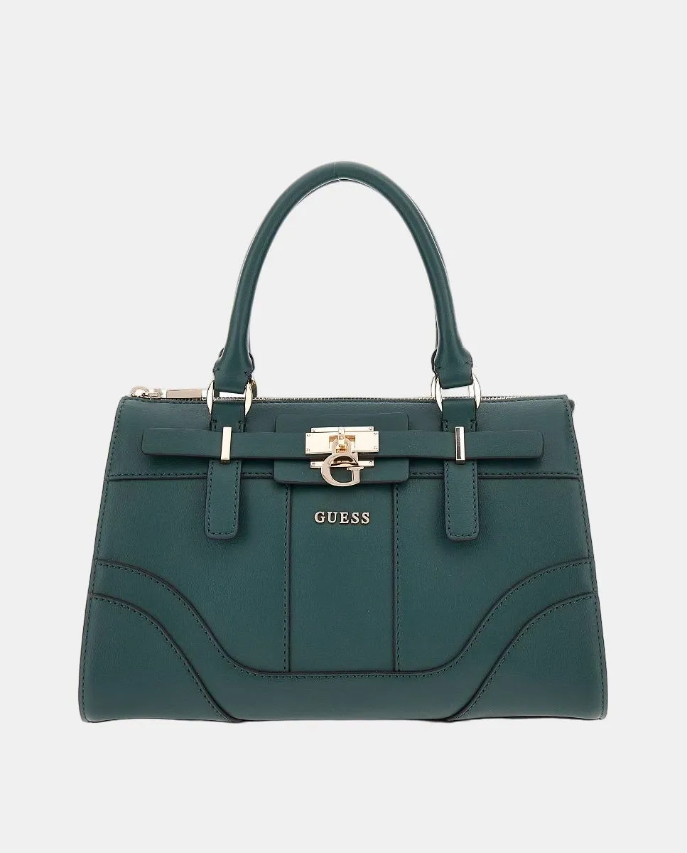 

Маленькая сумка на руку с застежкой-молнией Guess, темно-зеленый