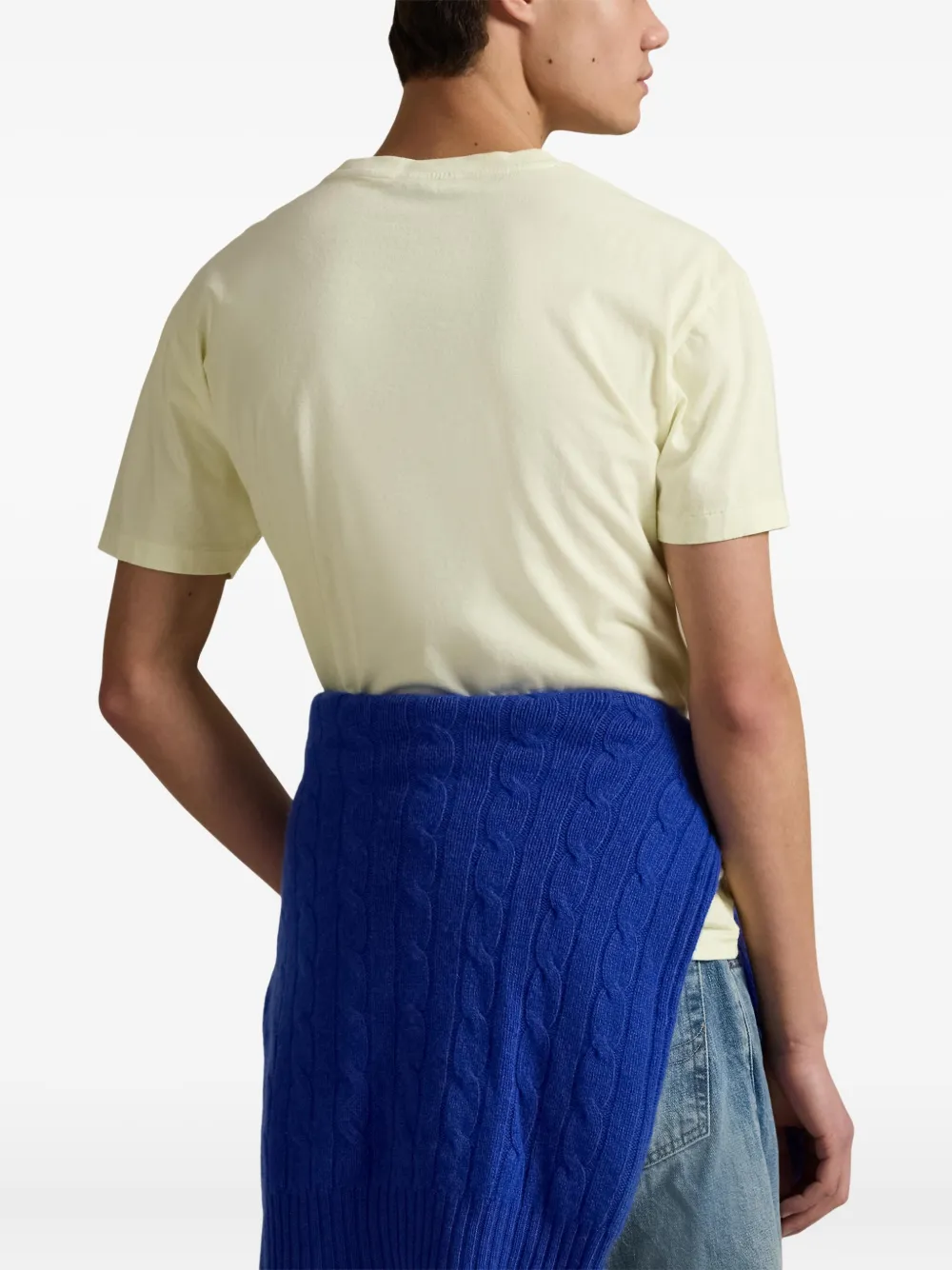 Футболка с круглым вырезом POLO RALPH LAUREN, желтый — фото 4