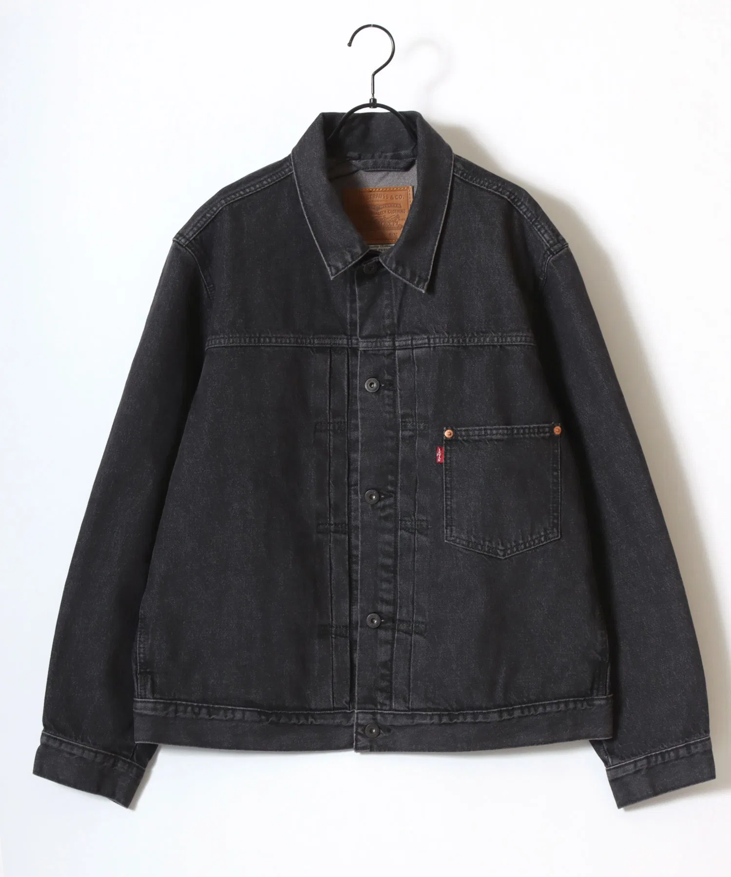Джинсовая куртка Levi's TYPE-1 TRUCKER / Джинсовая куртка оверсайз / G-Jean / Женская / Мужская — фото 2