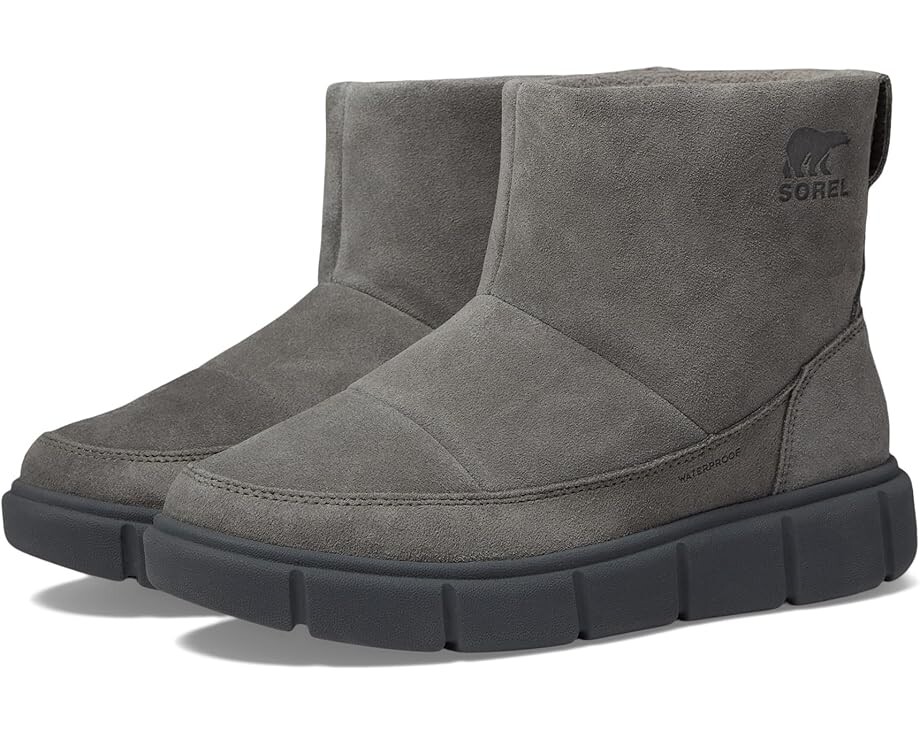 

Ботинки SOREL Sorel Explorer III Slip-On Waterproof, цвет Quarry/Sea Salt