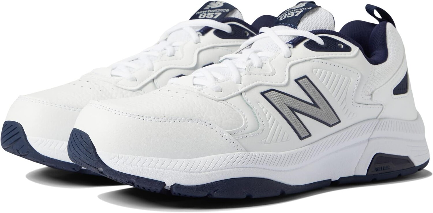 

Кроссовки MX857v3 New Balance, белый/темно-синий
