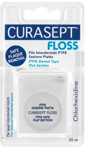 

Зубная нить 35 м, 1 шт. Curasept, Floss Ptfe