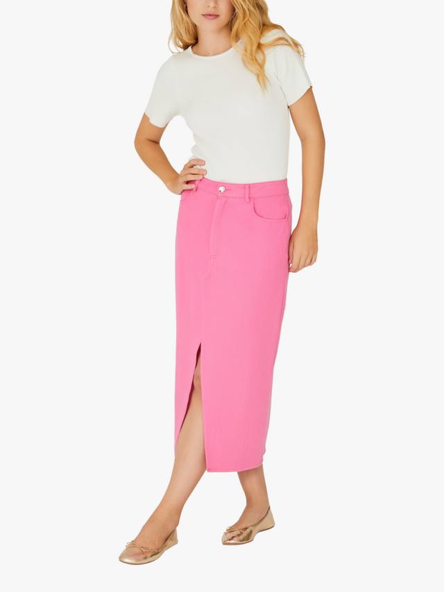 

Джинсовая миди-юбка Kana Rose A-VIEW, Pink