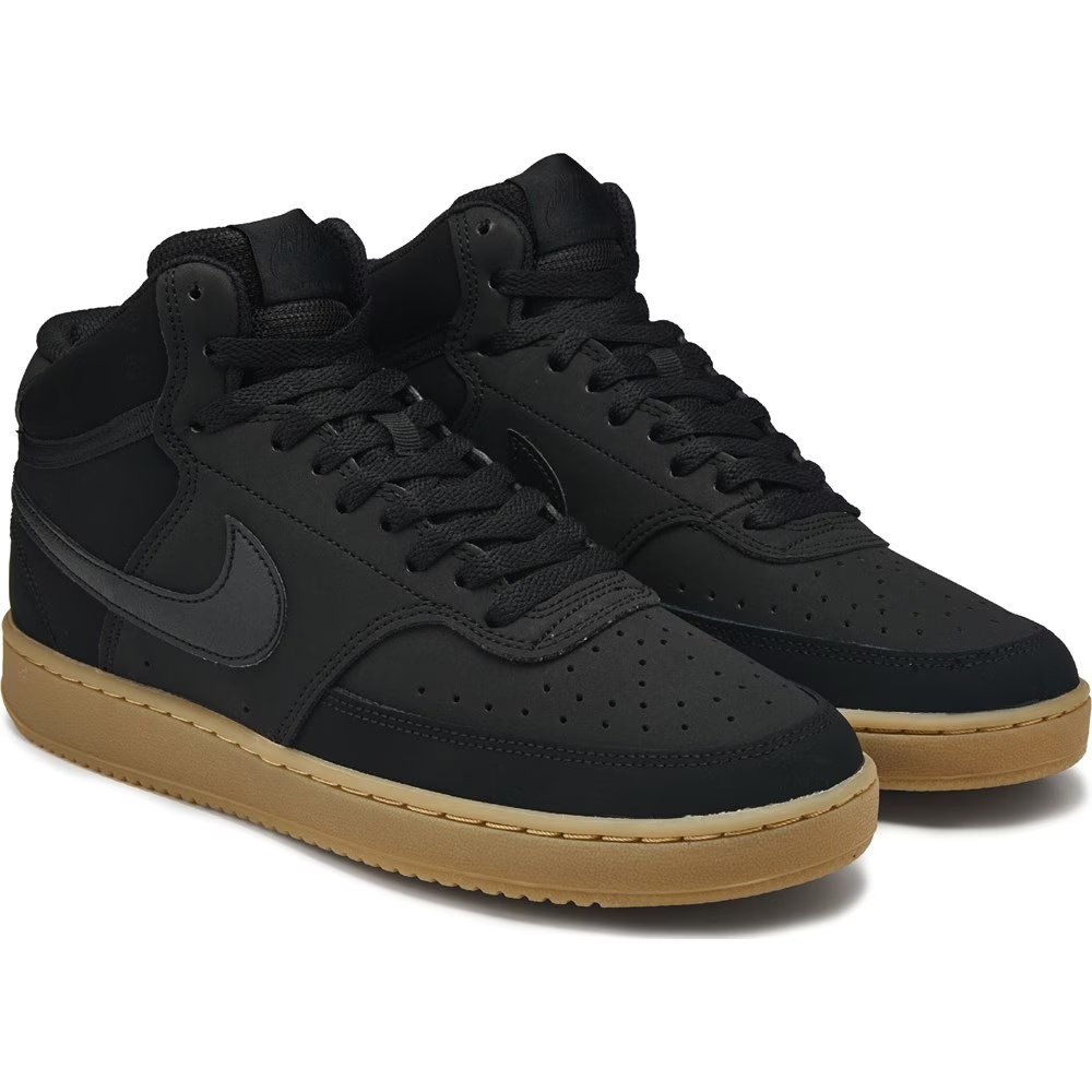 

Кроссовки средней высоты Nike Court Vision Mid, black/gum