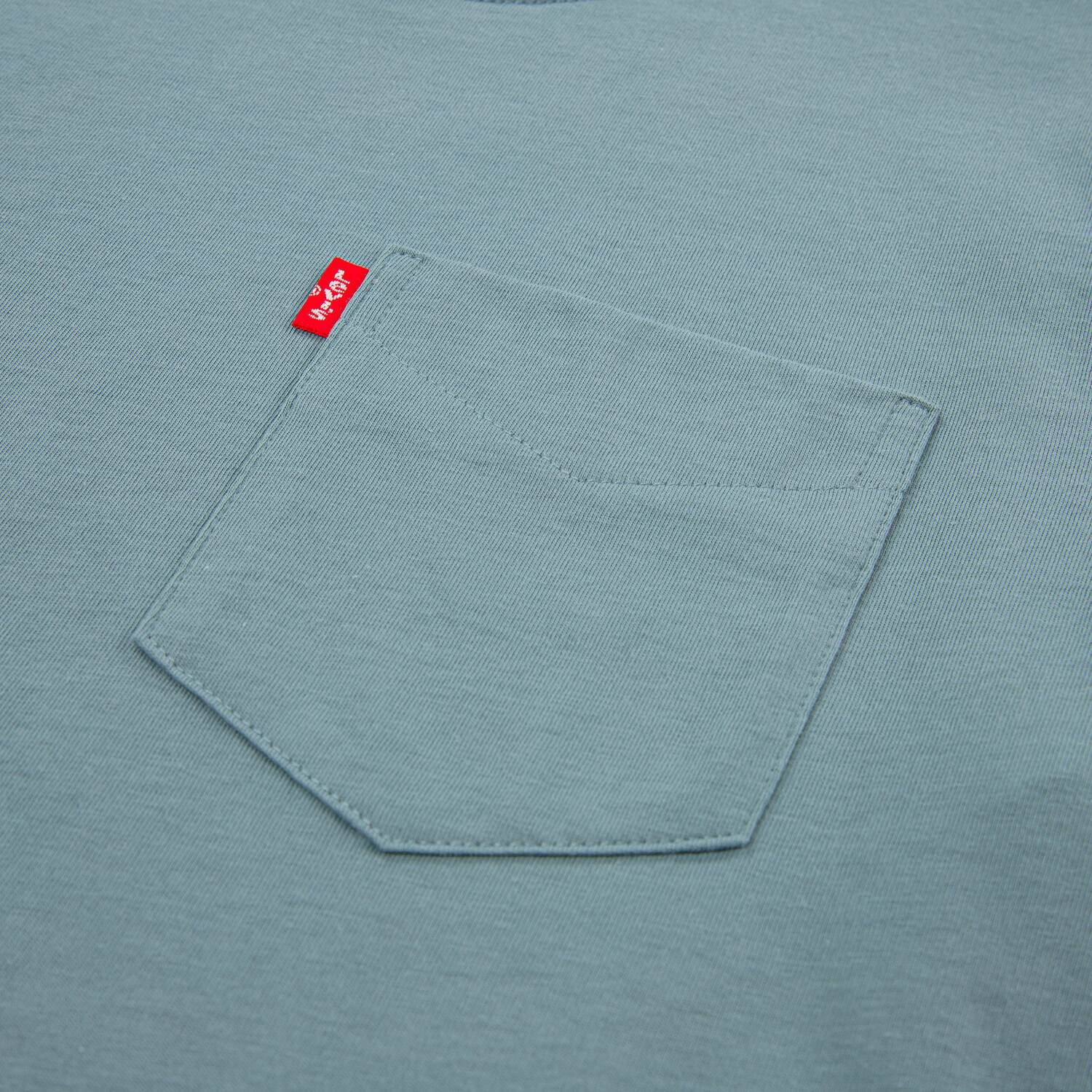 Levi's Kids Футболка 'Sunset' в цвете Smoke Blue — фото 3