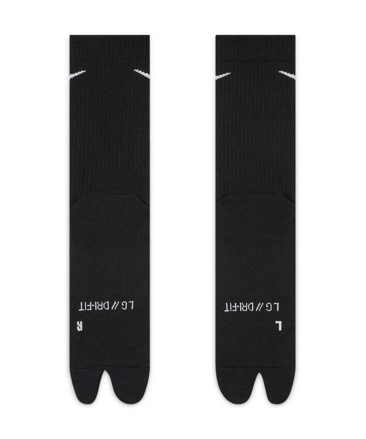 Носки Nike Everyday Plus Lightweight Crew, чёрные — фото 3
