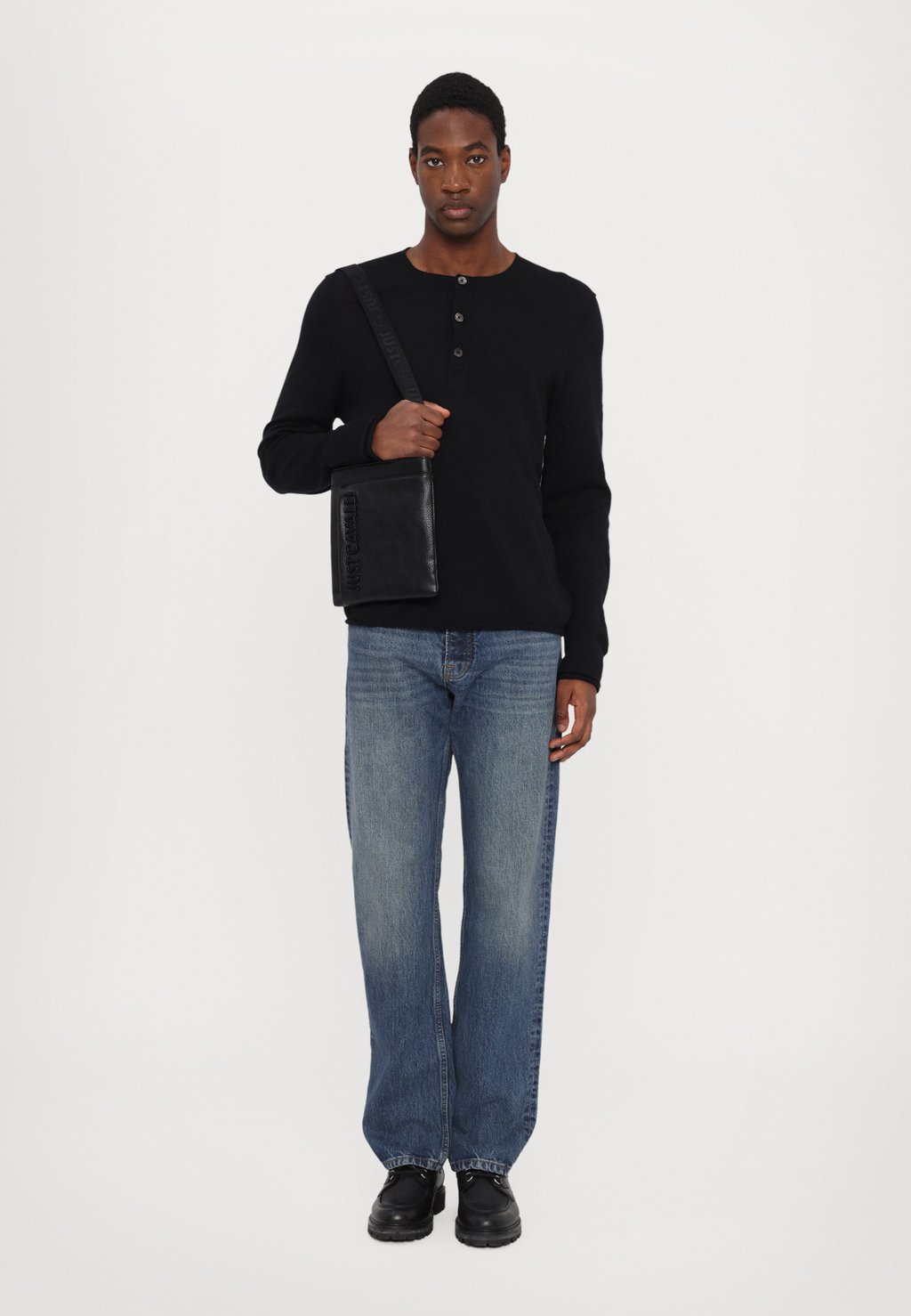 

Сумка через плечо INSTITUTIONAL LOGO UNISEX Just Cavalli, черный