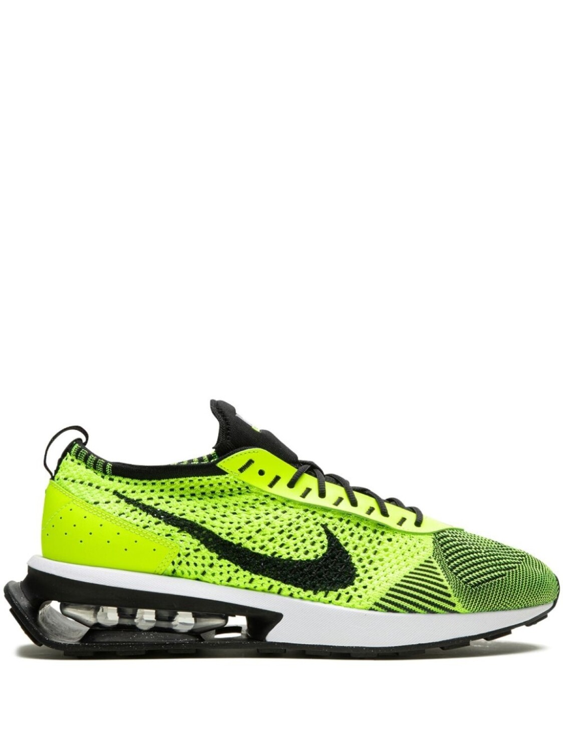 

Кроссовки Air Max Flyknit Racer Volt Nike, зеленый
