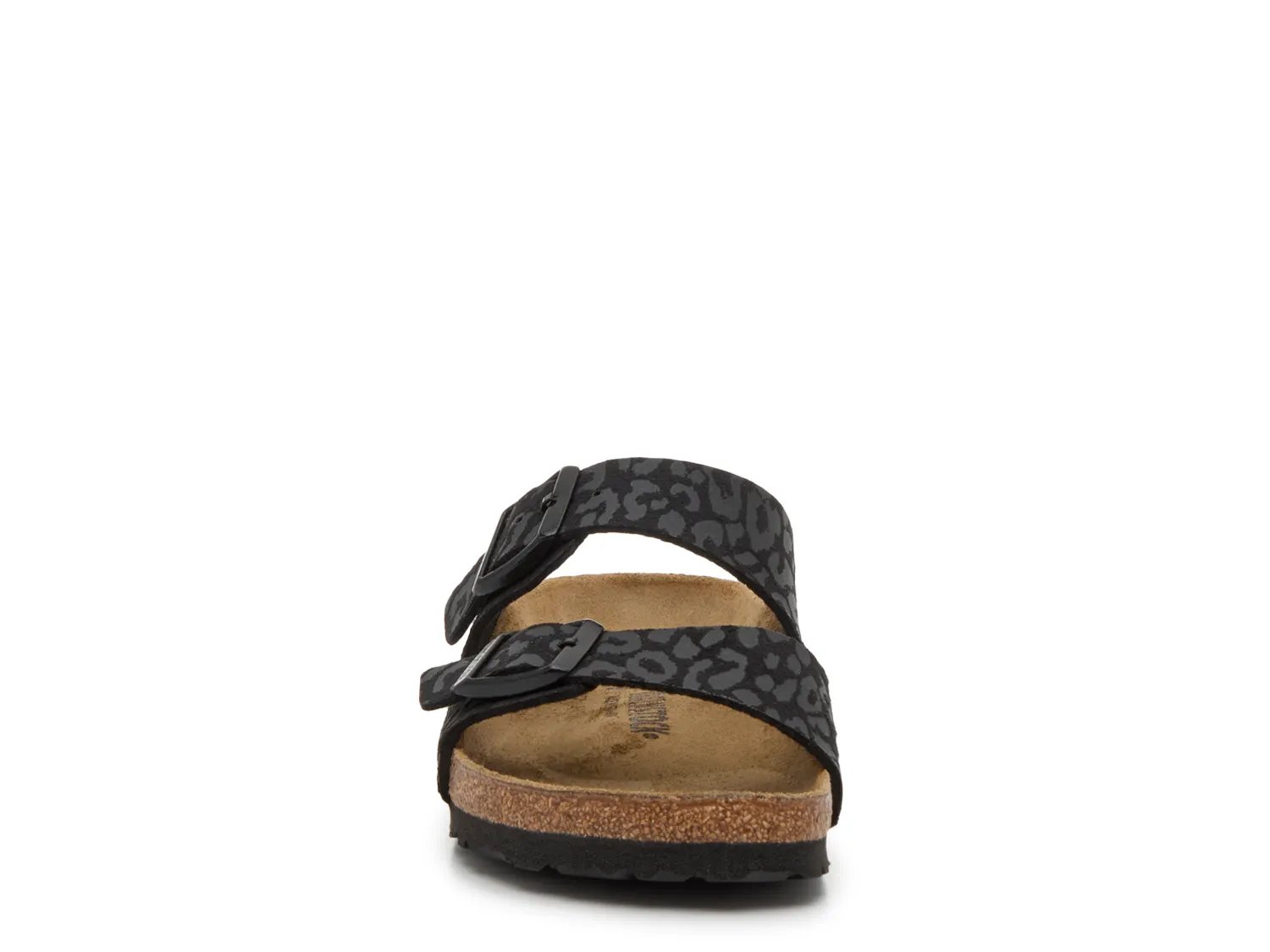 Сандалии Birkenstock Arizona Slide Sandal - Women's, Black/Grey Leopard Print — фото 2