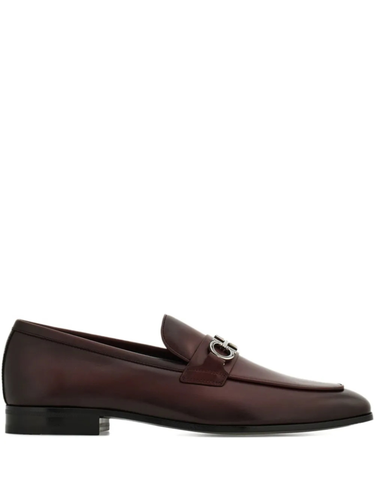 

Ferragamo лоферы с декором Gancini, красный
