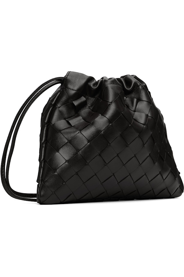 Небольшой пылезащитный мешочек Bottega Veneta, черный — фото 2