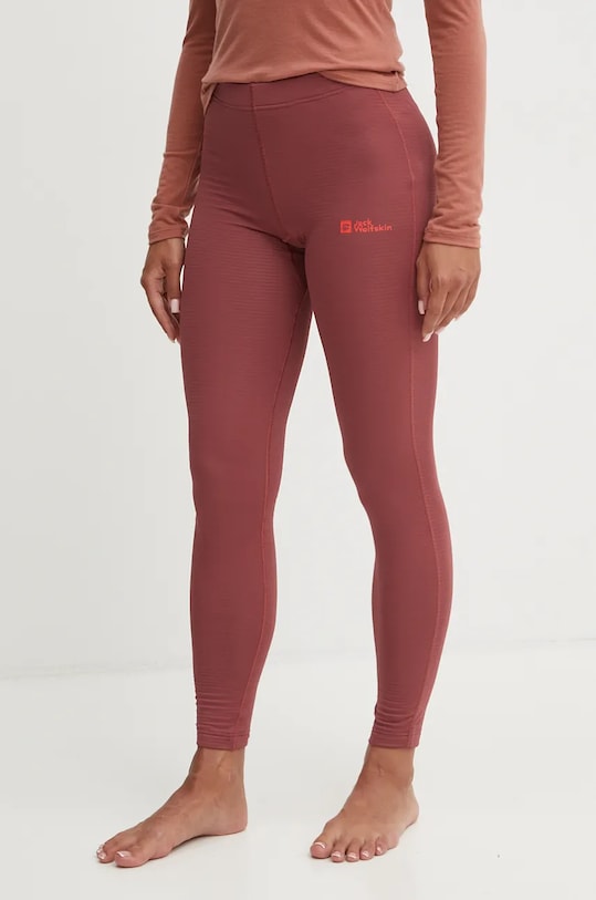 

Функциональные леггинсы Infinite Warm Jack Wolfskin, бордовый