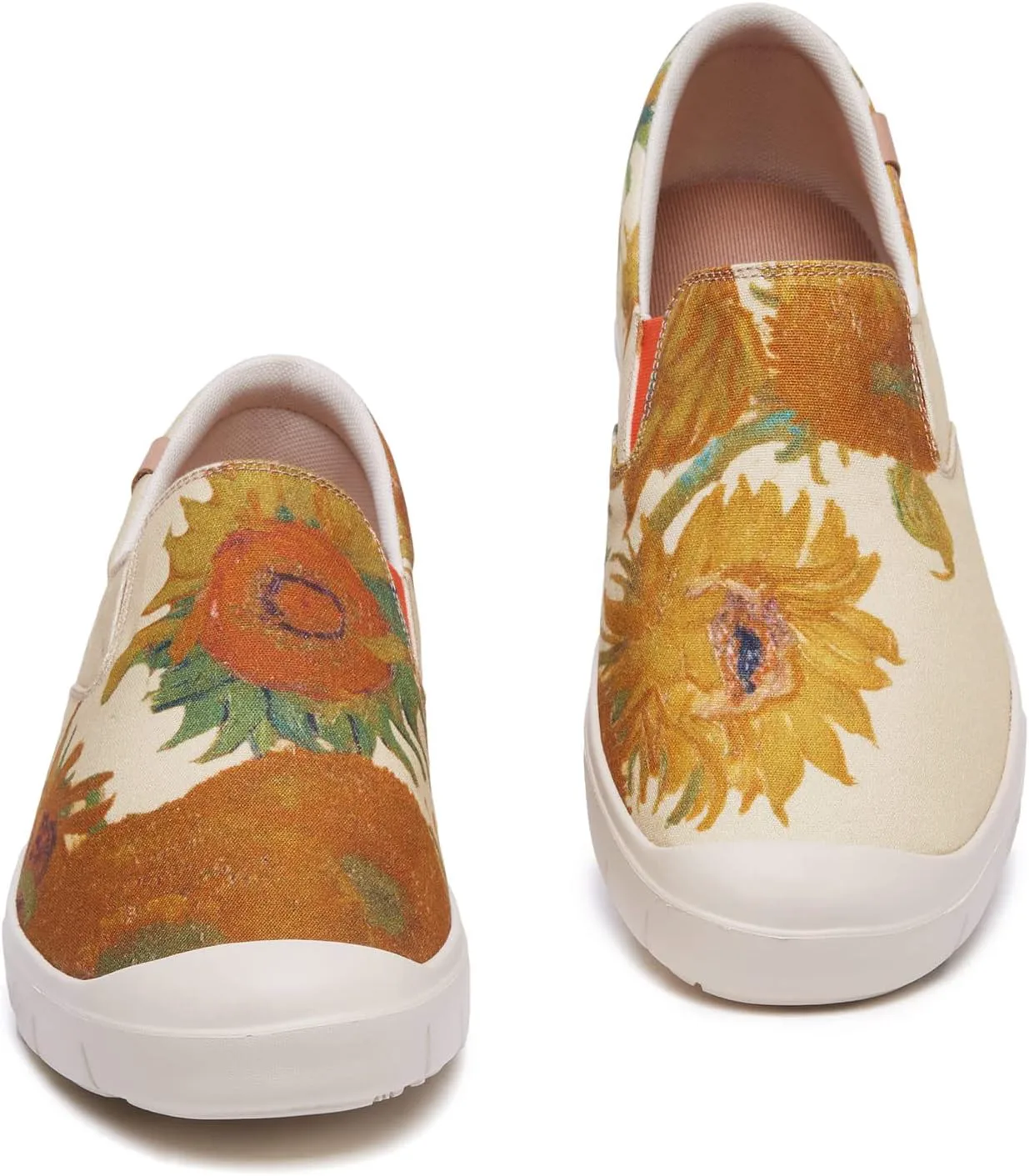 

Мужские модные кроссовки UIN Легкие прогулочные повседневные слипоны Комфортные тканевые с художественной росписью для путешествий Кадис