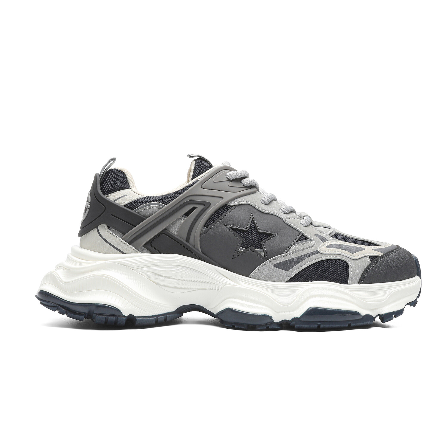 

Кроссовки JEEP SPIRIT Chunky Sneakers Men Low-top Gray, серый