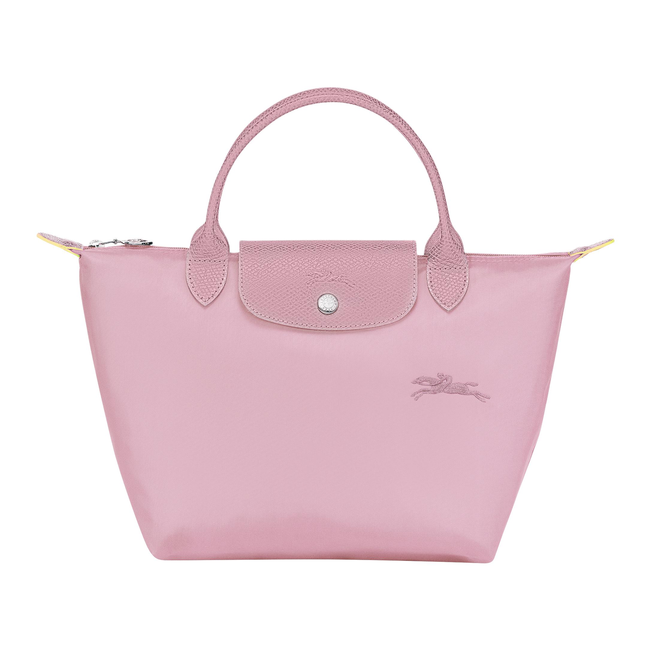 

LONGCHAMP Сумка Le Pliage Green Cow Leather Trumpets женская розовая