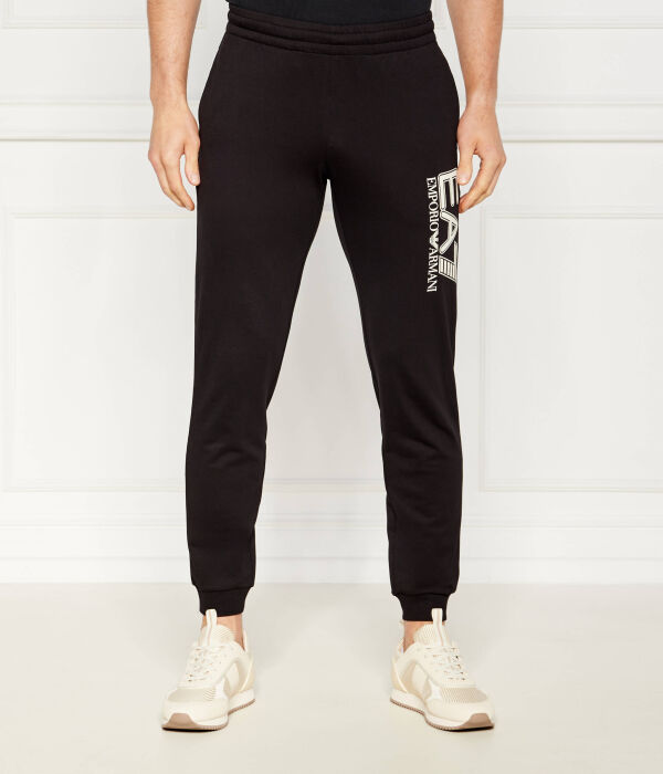 

Штаны спортивные Ea7 Regular Fit, черный / белый