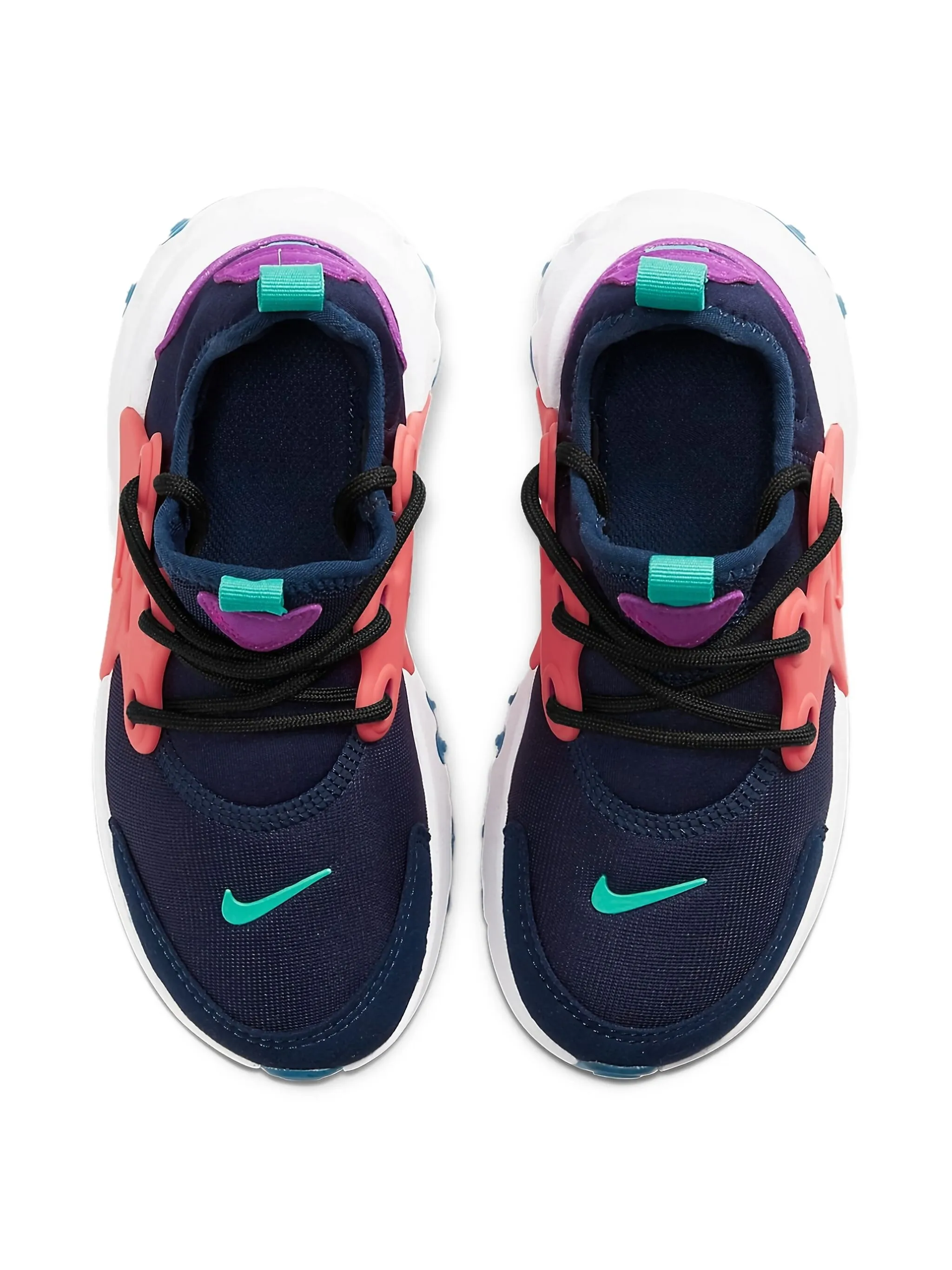 Кроссовки Rt Presto Midnight Navy/Kinetic Nike Kids, синий — фото 4